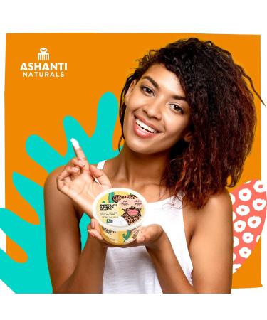 Ashanti Naturals Bouffants Bundle - African Black Soap Bar (16oz) | Creamy Yellow Shea Butter (15oz) - Buy Online on GoSupps.com