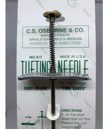 C.S.Osborne & Co. No. 417 Tufting Needle (MPN 64386) - High Quality Tool for Upholstery Projects - Buy Online on GoSupps.com