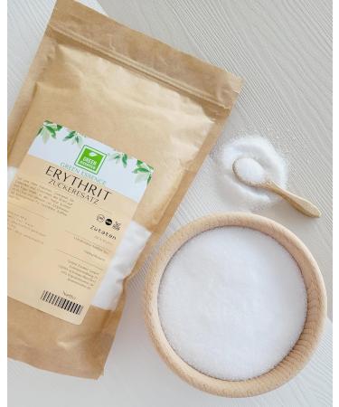Erythrit 1 kg - Calorie-Free Vegan Sweetener | Diabetic-Friendly Birch Sugar Alternative | Green Essence - Buy Online on GoSupps.com