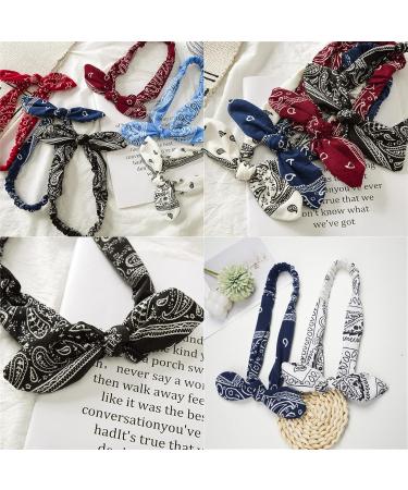 6 Pack Floral Print Headbands for Women | Sporty & Stylish Hair Bands | Versatile Bandanas for Face Washing & Everyday Use - Buy Online on GoSupps.com