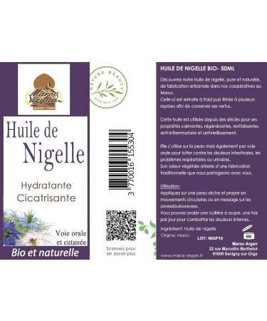 Morocco Argan Traditional Black Seed Oil from Morocco 100% Natural 1 Unit - Buy Online on GoSupps.com