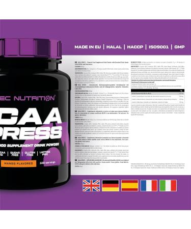  Scitec Nutrition Scitec Nutrition BCAA Xpress sugar-free gluten-free and lactose-free 5g of pure BCAAs muscle recovery and growth ratio of - Buy Online on GoSupps.com