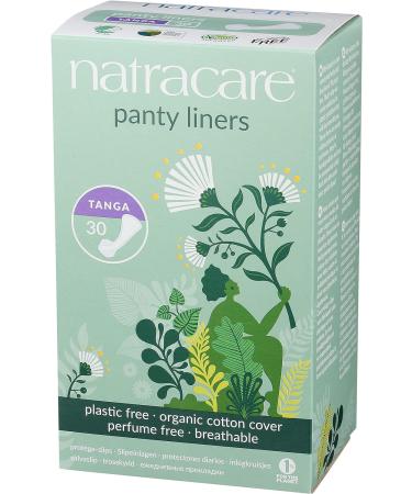 Natracare Natural Panty Liners Tanga - 30 Count - Buy Online on GoSupps.com