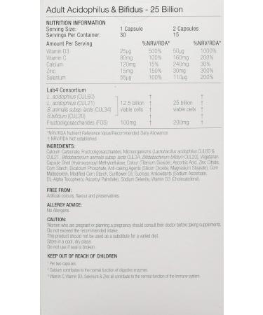 Pro-Ven Probiotics 25 Billion CFU Capsules - High Strength Digestive Supplement - Vegan Friendly - 30 Capsules - Buy Online on GoSupps.com