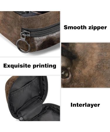 Skull Period Bag - Large Menstrual Cup Pouch & Sanitary Napkin Organizer - Buy Online on GoSupps.com