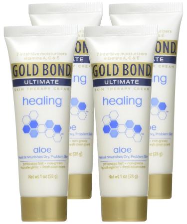 Gold Bond Ultimate Healing Skin Therapy Lotion Aloe - 1 Oz (4 Pack) | Nourishing Moisturizer for Dry Skin - Buy Online on GoSupps.com