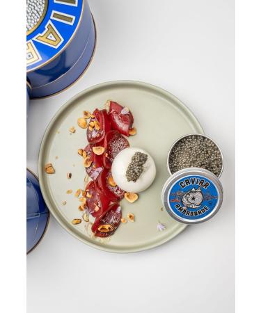 Schrenki-Dauricus Caviar - 100g - Hybridization Acipenser schrenckii and Huso dauricus - Refrigerated delivery - CAVIAR EMBASSADE - Buy Online on GoSupps.com
