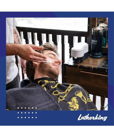 Campbells LatherKing Hot Lather Machine | Barber Shop Equipment | 12 oz. Pre-Mixed Shave Cream Bottle - Buy Online on GoSupps.com