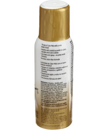 Wilton Color Mist Shimmering Food Color Spray - Gold, 1.5 oz - Ideal for Decorating Cakes, Cookies, Cupcakes & More! - Buy Online on GoSupps.com