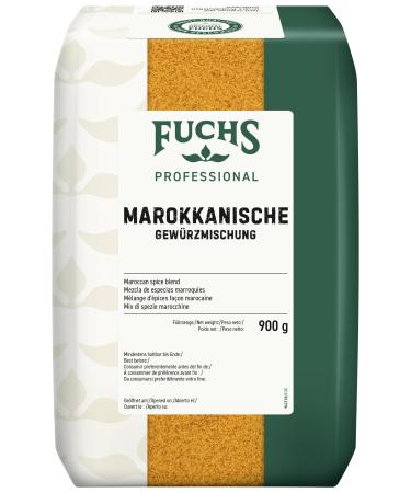 Fuchs Professional - M lange d' pices fa on marocaine | Assaisonnement marocain pour couscous riz ou pois chiches | Qualit professionnelle pour les gros consommateurs | 0 9 kg dans un sac