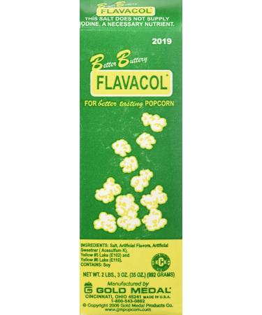 Gold Medal Flavacol Popcorn Salt Seasonings Better Buttery 992g