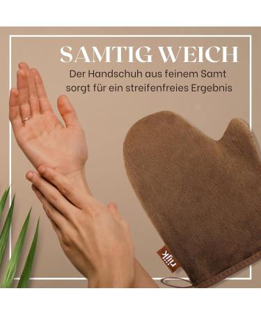 Double-Sided Self-Tanning Gloves | Soft & Washable Browning Gloves for Face & Body - Buy Online on GoSupps.com