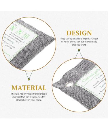 Fomiyes 3-Piece Charcoal Air Purification Bag Set - Natural Odor Absorber for Cars Shoes & Pet Areas - Buy Online on GoSupps.com