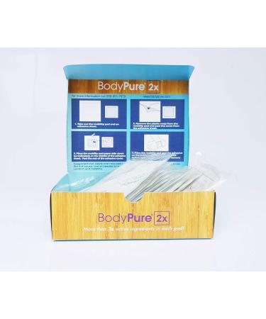 Buy BodyPure2x Deep Cleansing Foot Pads | Bamboo Foot Patches Made in USA | Twice the Potency | Testing Available - Buy Online on GoSupps.com