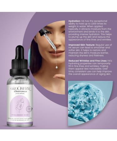 Face Serum Trio Set | Hyaluronic Acid Retinol & Vitamin C | Anti-Aging Hydrated Skin | 1 Fl Oz - Smooth & Brighten | Women's Anti-Wrinkle Remover - Buy Online on GoSupps.com