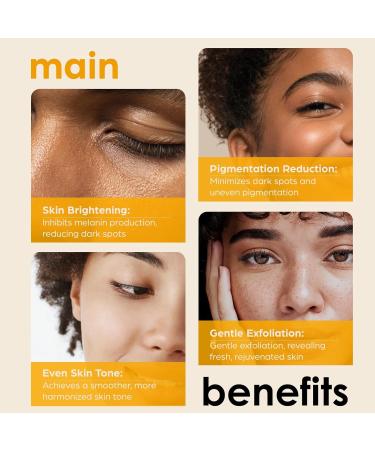 Artnaturals Kojic Acid Soap & African Net Sponge - Dark Spot Remover Scars Treatment (2 Pack x 142g) with Vitamin C Hyaluronic Acid Shea Butter - Citrus Scent - Buy Online on GoSupps.com