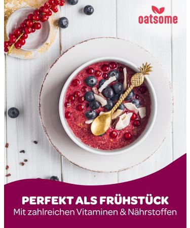 Benjamin Blueberry Smoothie Bowl - 100% Natural Nutrient Breakfast - Low Calorie & No Added Sugar - 400g Blueberry & Raspberry - Buy Online on GoSupps.com