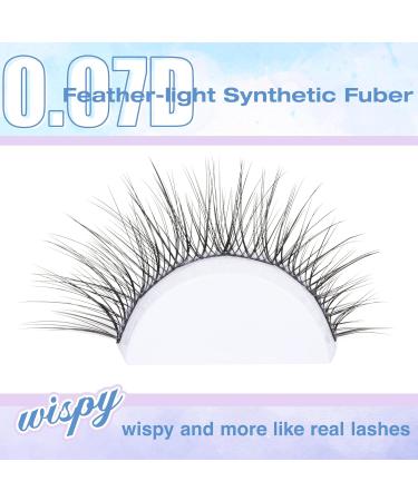 Natural Lash Clusters Kit | Wispy Eyelash Extensions | C Curl DIY Kit with Bond & Seal by Newcally - Buy Online on GoSupps.com
