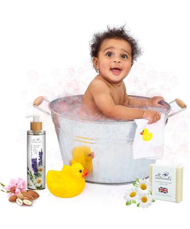 Organic Pure Baby Oil with Kukui, Evening Primrose & Jojoba Oils - 200ml | Natural & Nourishing Baby Gift - Buy Online on GoSupps.com
