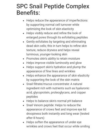 Isomers SPC Snail Peptide Complex - Buy Online on GoSupps.com