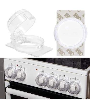 8 Pcs Stove Knob Protectors Child Proof Door Covers Gas Range