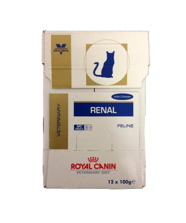 ROYAL CANIN Veterinary Diet Feline Renal RF23 48 x 85g Chicken Sachets (Bulk Buy)