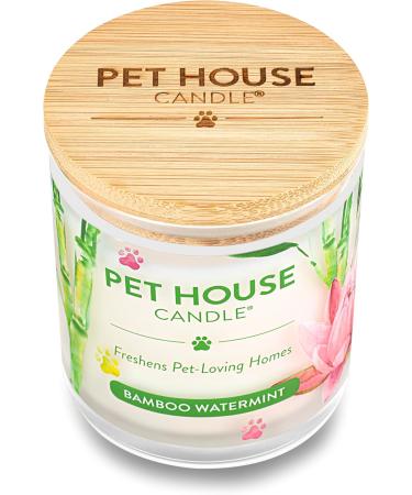 One for All Pet House Candle - Bamboo Watermint | Natural Soy Wax | 15 Scents for Animal Odor Removal - Buy Online on GoSupps.com