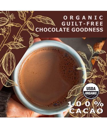 Organic Cocoa Powder Unsweetened (17.6 Oz) - Rich Dark Chocolate Flavor | Keto Friendly, Gluten Free, Vegan | USDA Certified | Ideal for Baking and Drinks - Buy Online on GoSupps.com