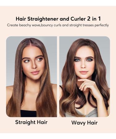 Shop Terviiiix Smooth Iron with 45mm Ceramic Plates - Quick Heating Dual Voltage for Thick Hair & Perfect Curls - Buy Online on GoSupps.com