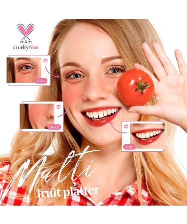 Bayfree Lip Tint Stain Set - Long Lasting Matte Finish Lip Makeup (Fruit Platter) - Buy Online on GoSupps.com