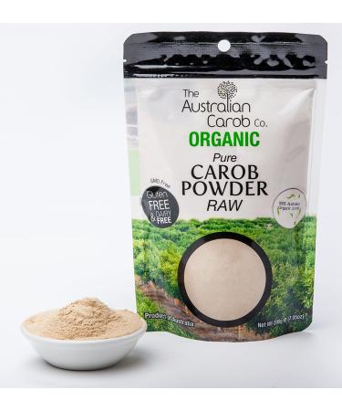 Premium Australian Raw Organic Carob Powder - 100% Natural Superfood - Buy Online on GoSupps.com