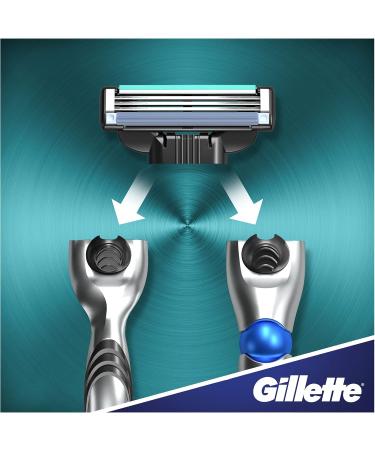 Buy Gillette Mach3 Blades 8 Pack - Fast International Shipping | Best Men's Razor Blades Online - Buy Online on GoSupps.com