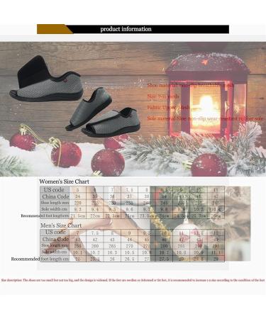 Orthopedic Diabetic Shoes Extra Wide Width for Men & Women | Adjustable Laces | Black - Size 9 - Buy Online on GoSupps.com