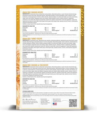 The Honest Kitchen Dehydrated Grain Free Cat Food Variety Pack - 10 Pack, 1oz each - Buy Online on GoSupps.com