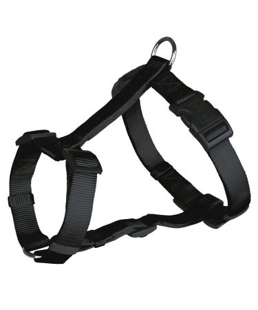 Trixie Classic H-dishes size XS- s: chest size 30 40 cm/10 mm in black- adjustable guide dishes with breaststeg neck and belly belt for small dogs 14301 black XS-S - Buy Online on GoSupps.com