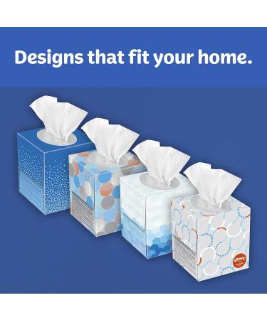 Kleenex Anti-Viral Facial Tissues 3-Ply 1 Cube Box Classroom or Office Tissue 55 Count White (54552) Anti-Viral NEW - Buy Online on GoSupps.com