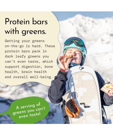 Send Bars Plant Protein Bars with Greens - Lemon Cherry (8 Bars) | Boost Focus & Stress Tolerance with Organic Ingredients - Buy Online on GoSupps.com