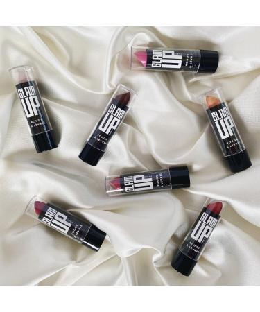  Glam Up Glam'Up Paris Creamy and Moisturising Lipstick - Soft and Melting Texture - Bright and Intense Colour - No. 13 - Burgundy Plum - Buy Online on GoSupps.com