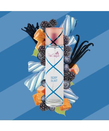 Pink Sugar Berry Blast Eau de Toilette Perfume for Women Body Mist Hair Fragrance Sweet + Fruity Scent Notes of Blueberries Blackberries Cotton Candy & Vanilla Eau de Toilette - 3.4 Fl Oz - Buy Online on GoSupps.com