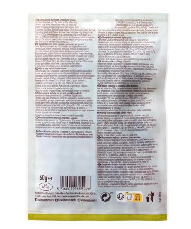 Wild West Beef Jerky - Pack of 12 Jalapeno 60g High Protein Snacks | Premium Dried Meat for International Shipping - Buy Online on GoSupps.com