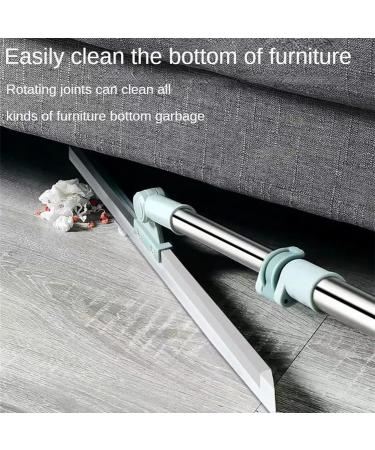 Floor Scraping Wiper with Retractable Handle | Multifunctional Magic Broom Retractable Silicone Scraping Broom 3in-1 Sweepers 180 Degree Rotatable Floor Wiper - Buy Online on GoSupps.com