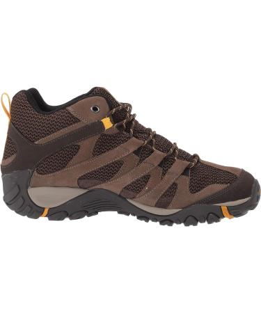 Merrell Men's Alverstone Mid Hiking Boot 9 - Merrell Stone | Durable & Stylish Hiking Boots - Buy Online on GoSupps.com