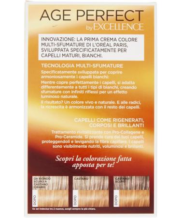 Hair Dye Excellence Age Perfect 6 03 Dark Blonde Caramel Biondo Scuro Dorato - Buy Online on GoSupps.com