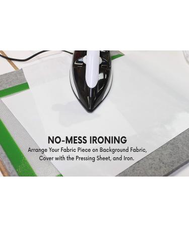Precision Fusing Mat (17 x 24) with Non-Slip Design for Appliqu Creation | Bonus Teflon Coated Pressing Sheet Included - Buy Online on GoSupps.com