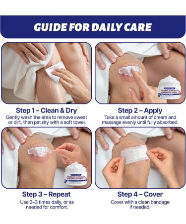 Bed Sore Cream & Pressure Sore Cream with Calendula & Aloe Vera Gentle Daily Care for Bed Sores Ulcers and Chafed Skin Provides Soothing Support BedSores TreatmentCream for Home & Nursing Use - Buy Online on GoSupps.com