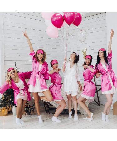 12 Pieces Bride and Bridesmaids Sleep Mask Bridesmaid Proposal Present Bridal Party Favor Eye Coverings Bachelorette Sleep Eye Masks Sleep Shade Blindfold Party Favor Accessories - Buy Online on GoSupps.com