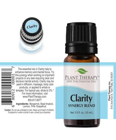 Buy Plant Therapy Clarity Essential Oil Blend 10 mL - 100% Pure & Therapeutic Grade for International Shipping - Buy Online on GoSupps.com