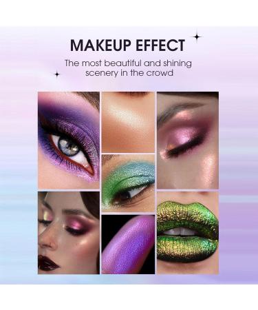 Eyeshadow Liquid - Liquid Eye Shadow Set Brown Eye Makeup Set Brilliant Gel Highlighter Shimmer Shadow Brighten Eyes Make Up Kit Shzons - Buy Online on GoSupps.com