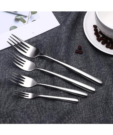 Stainless Steel Cutlery Thickened Western Steak Cutlery Set Tableware Supplies Stainless Steel Cutlery Silver - Buy Online on GoSupps.com