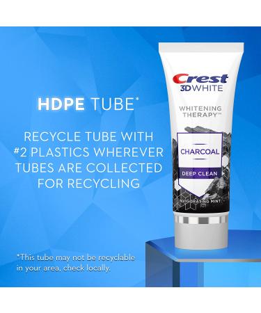 Crest 3D White Whitening Charcoal Toothpaste, Invigorating Mint - 3.5oz (Pack of 3) - Buy Online on GoSupps.com